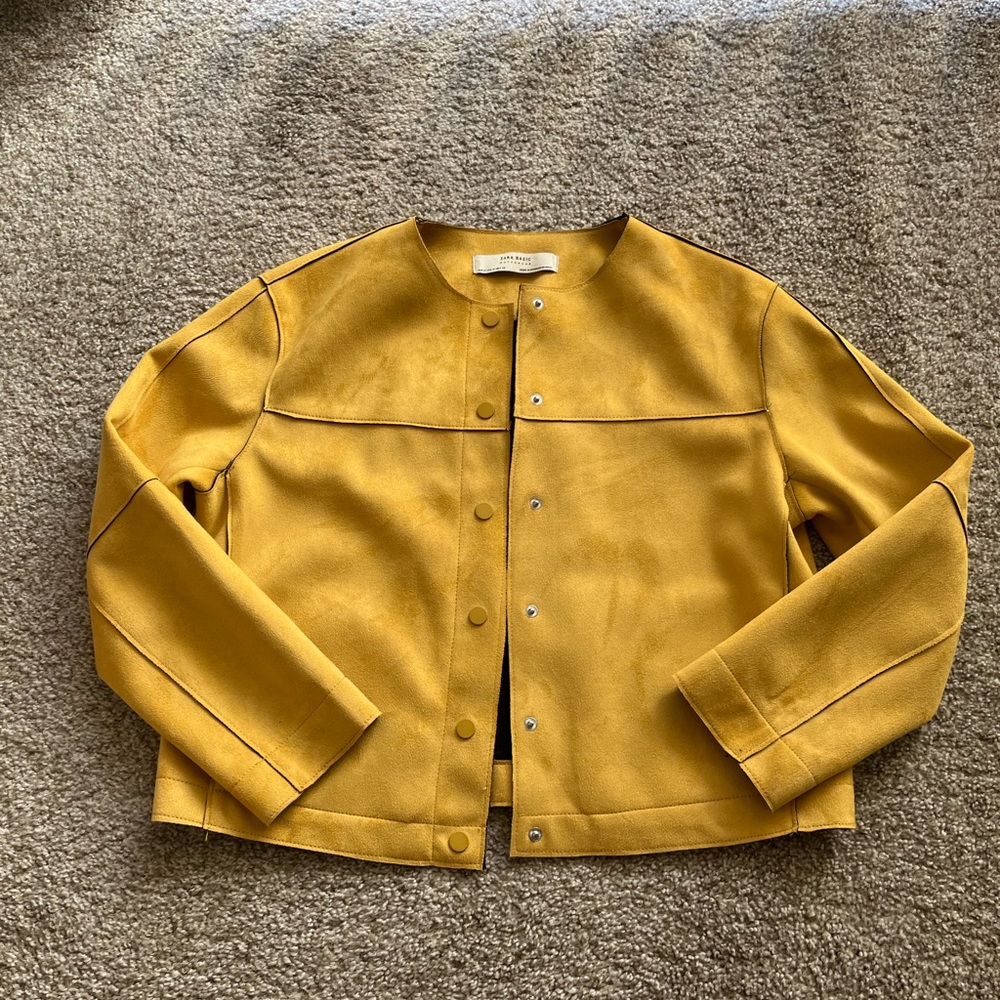 ⚡️BLACK FRIDAY SALE⚡️Faux Suede Zara jacket